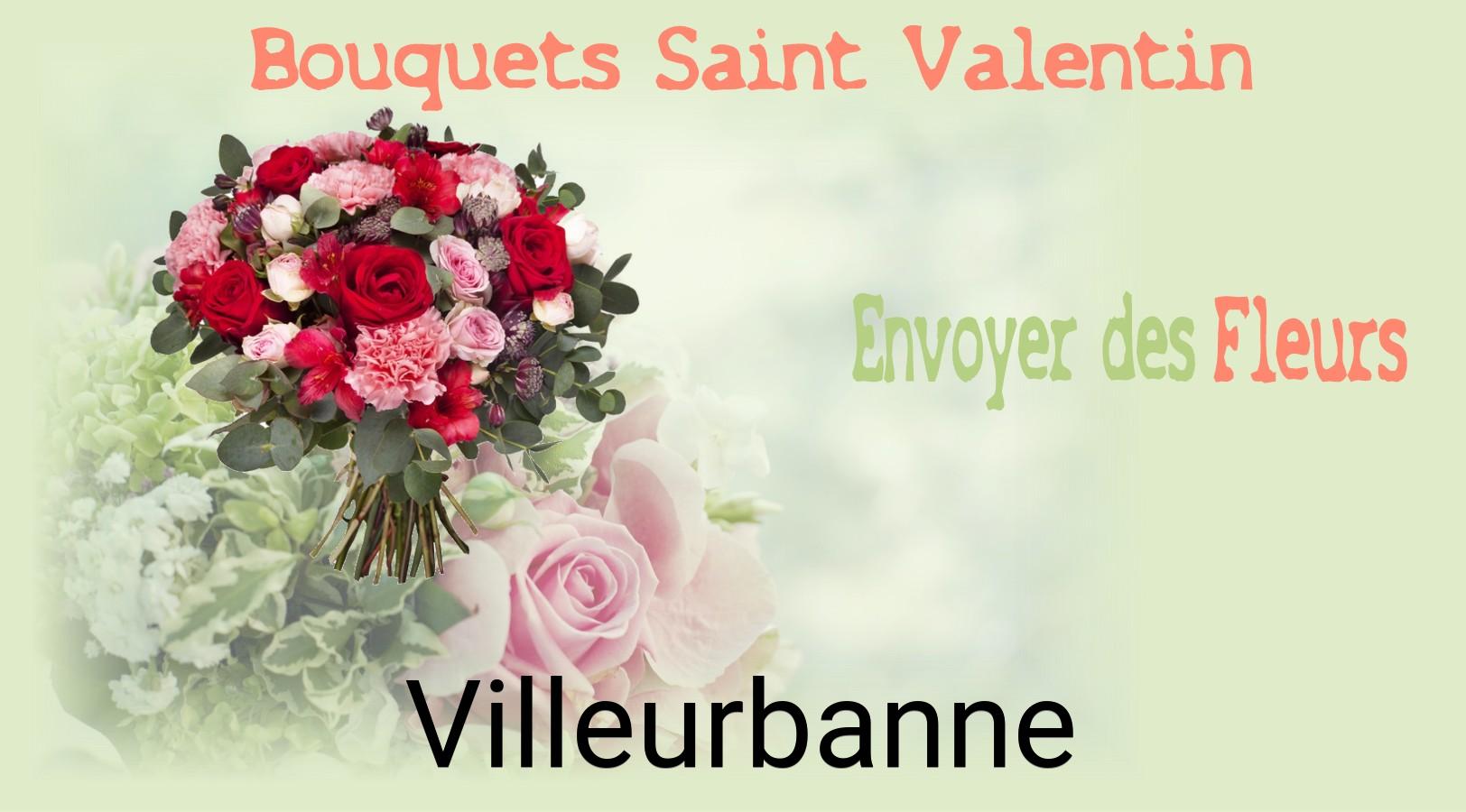 Roses de Saint-Valentin livrées à Villeurbanne
